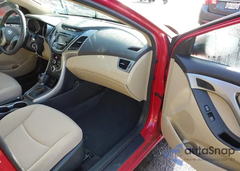 2016 Hyundai Elantra Se из США, поврежденный, VIN KMHDH4AE3GU526472